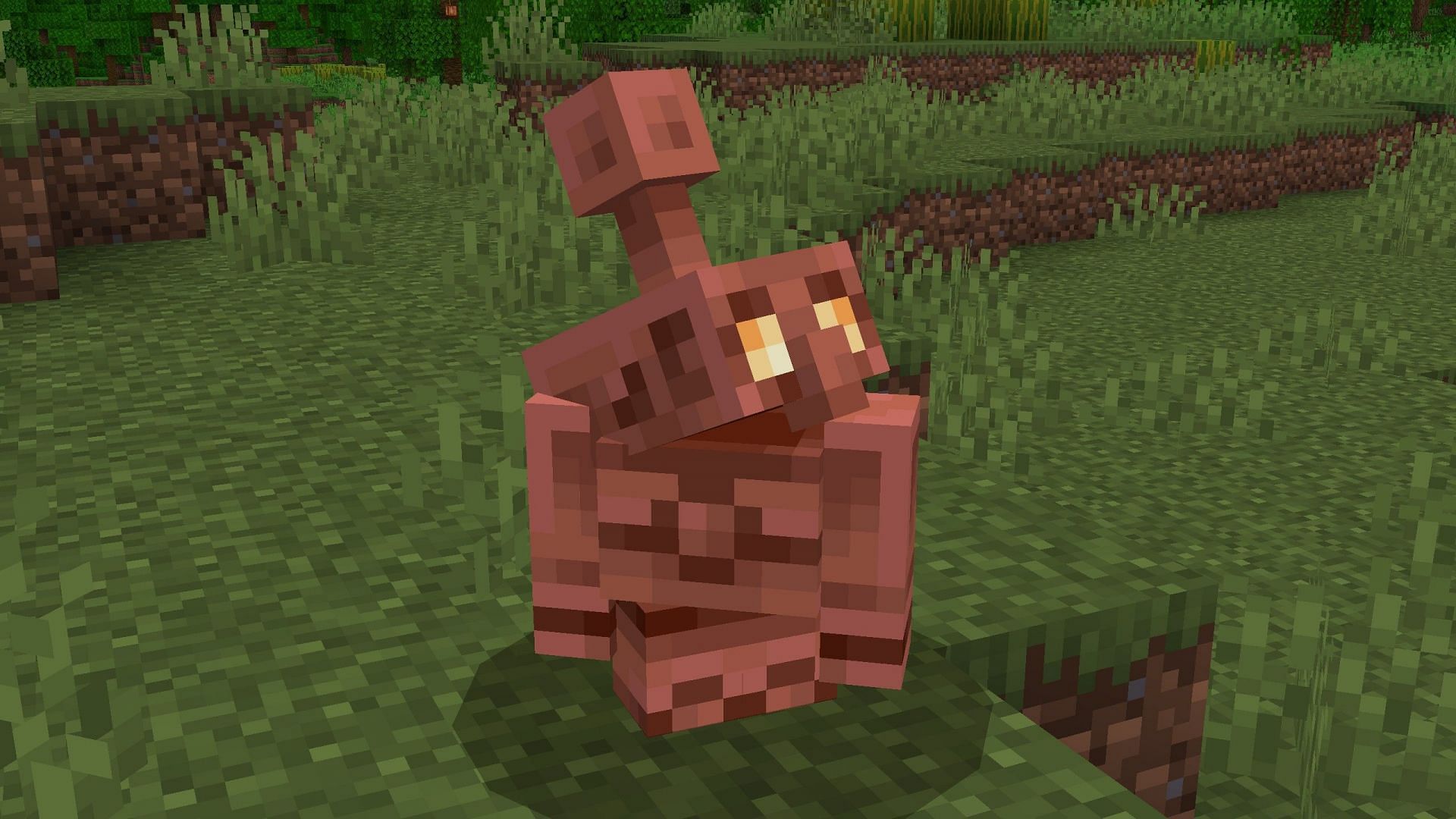 Copper Golem is a great new, useful mob (Image via Sportskeeda Gaming || Mojang Studios)